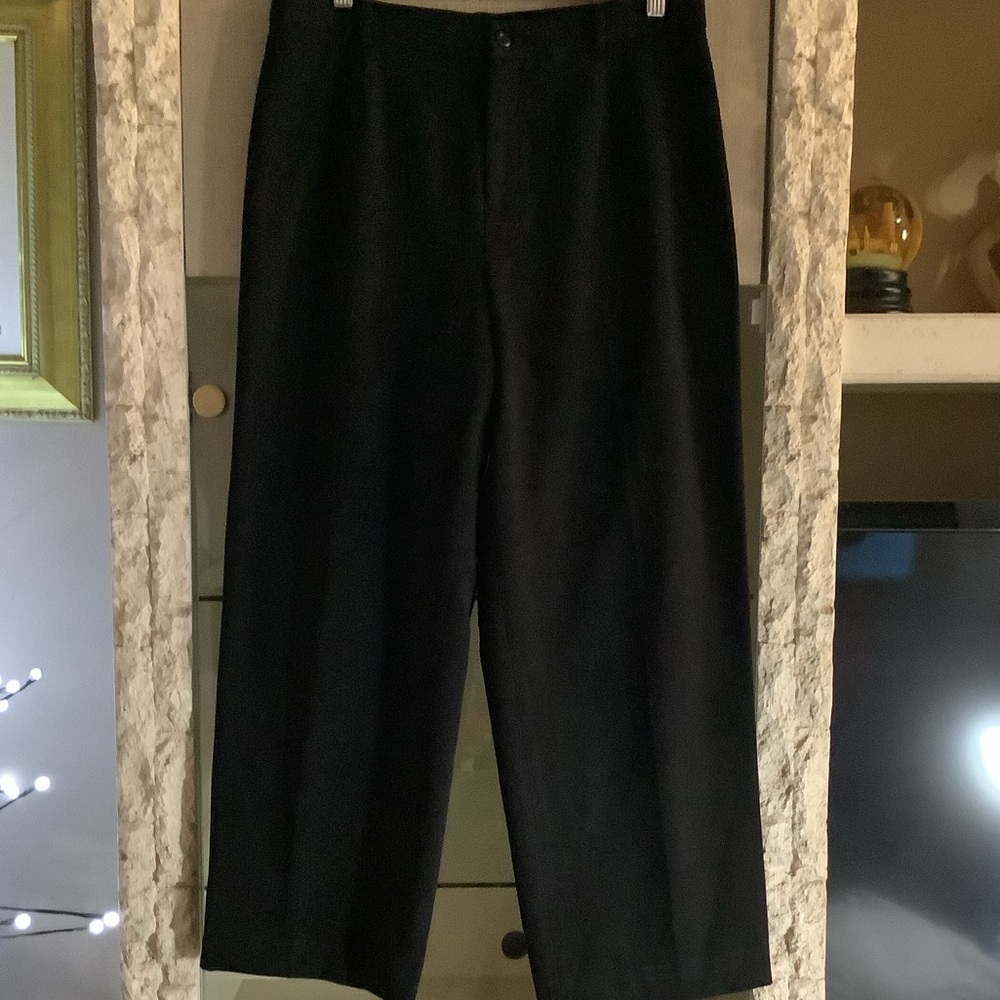 Raffaella petite long black slacks